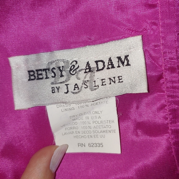 Pink Betsy and Adam Prom Dress - Picture 6 of 7